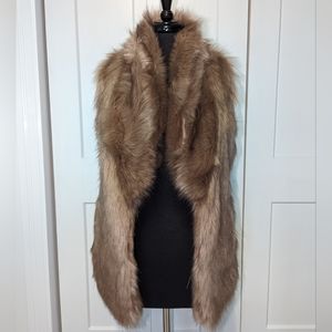 FAUX FUR VEST